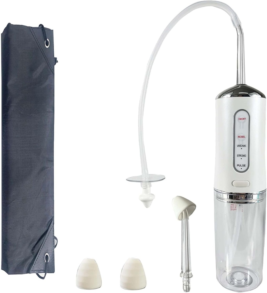 Nsal Irrigator - מערכת Sinus Rinse אוטומטית עבור Home & נסיעות - 3 מצבי השקיה - מבוגר Nose ניקויer