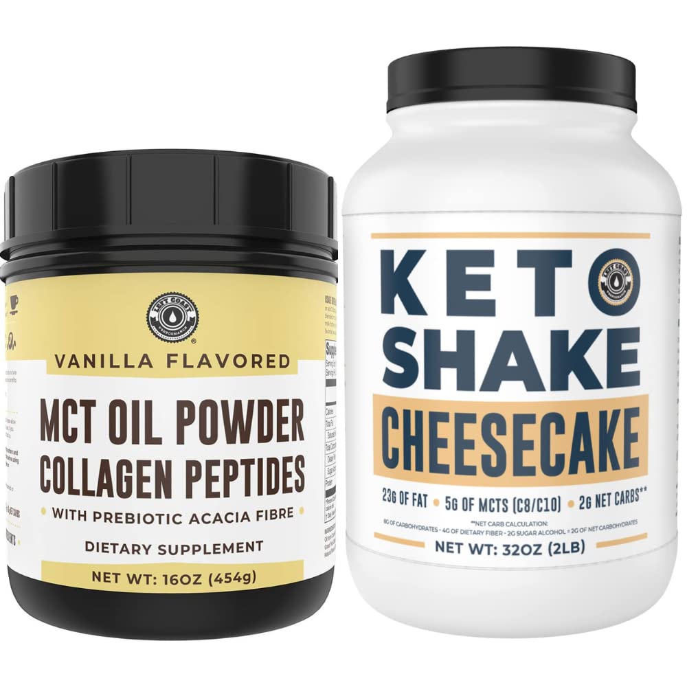 הופעות ב-Kto MCT אבקת + Collagen & Keto Cheese Cake Meal
