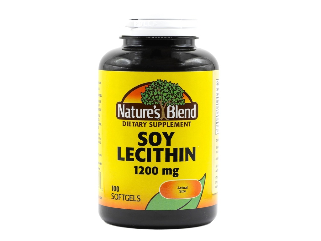 כדור הארץ Lecithin 1,200 מ"ג 100 Sgels