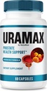 NutraRize Uramax קפסולות, Uramax Prostate תמיכה, תוסף UraMax All-Natural, Uramax תוספת גלולות כוח כדי לקדם סטטי ואנרגיה, Ura Max Pills ביקורות (60 קפסולות)