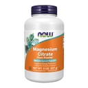 עכשיו תוספי מזון, Magnesium Citrate Pure אבקה, Enzyme function *, מערכת העצבים תמיכה *, 8-Ouncece