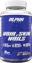Alpha Supps שיער, עור וציפורים תוספת לנשים - בריאות וחוזק עם biotin, Collagen ווויטמינים כדי לתמוך צמיחת שיער, תותבות, ו רדיאנס עור - 90 קפסולות