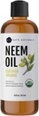 קייט Naturals Neem Oil for Plant Spray 100% קר טהור Pressed Neem Concentrate עם Azadirachtin (16oz, בטוח עבור חיות מחמד, כלבים)