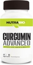 NutraBio Curcumin Advanced Digest & Joint Support Complex, 60 קפסולות ירקות