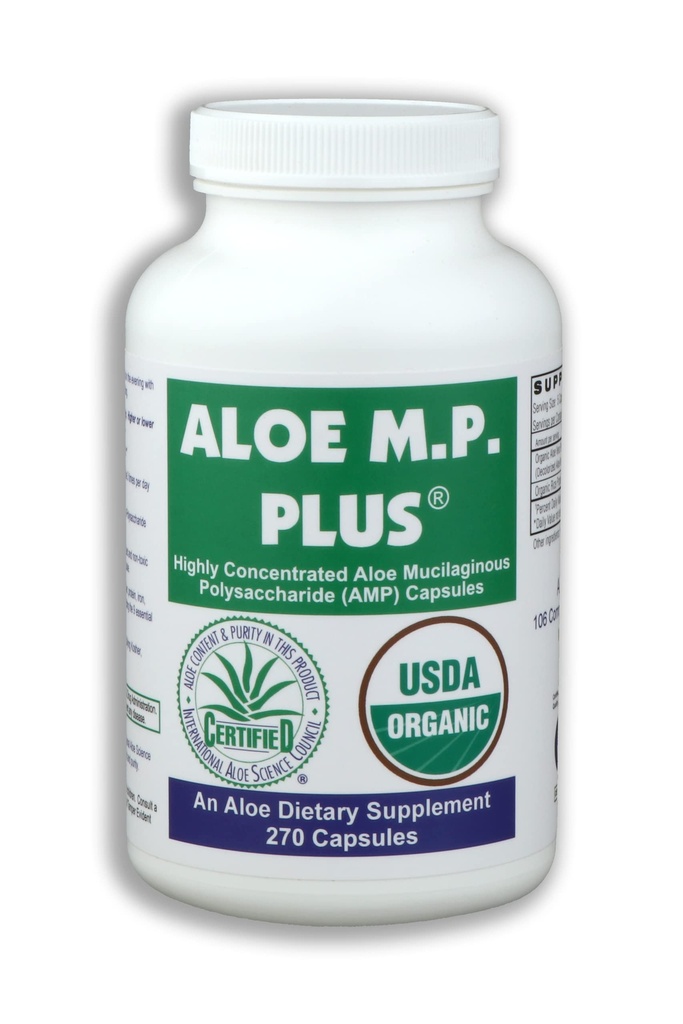 קפסולות, Aloe Vera Polysaccharides AMP תוספת לבריאות העיכול והחיסון