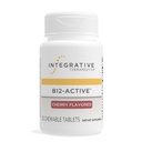 Integrative Therapeutics B12-Active - B12 תוספת לתמיכה בתפקוד העצבי* - תמיכה שניתן להשיג - חלב, Soy & Gluten-Free - Cherry Flavored, 30 טבליות Chewable (30 משרתים)