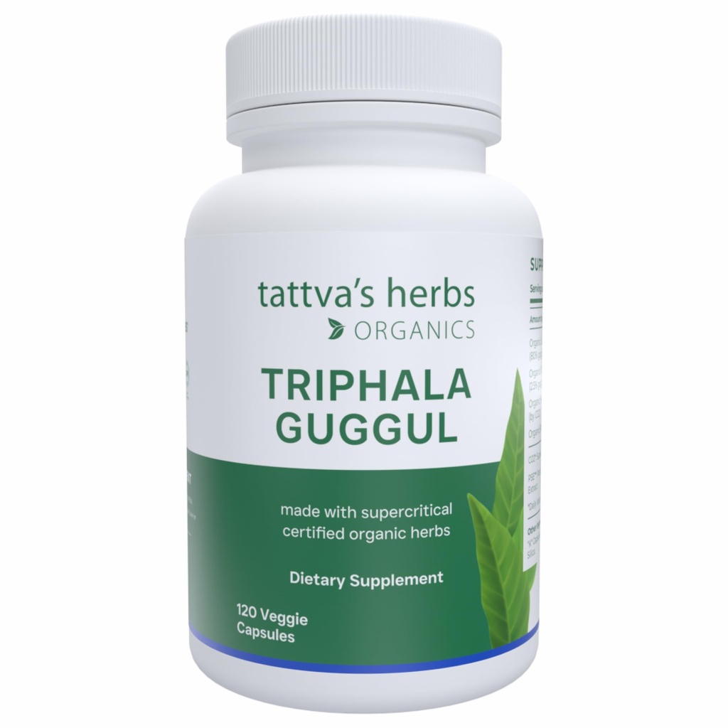 Herbs Triphala Guggul Herbal תוסף, Ayurveda Herbal Supplements, Digestive Health and Support, Organic Triphala כמוסות, 120 שנים של שירות Premium Service