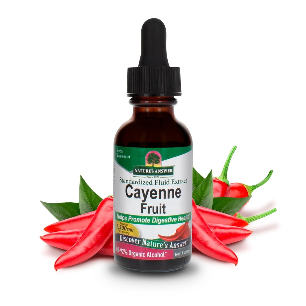 מקור: Nature's answer Cayenne Fruit
