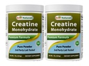 Best Naturals Creatine Monohydrate 1 Lb אבקת טהורה (1 LB (Pack של 2)