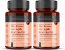 Pureקלינה 1000 מ"ג Resveratrol x 180 טבליות (2 בקבוקי 90 טבליות כל - 6 חודשים אספקת) 10 x כוח ועם Black Pepper לחלץ עבור מהיר יותר Absorption