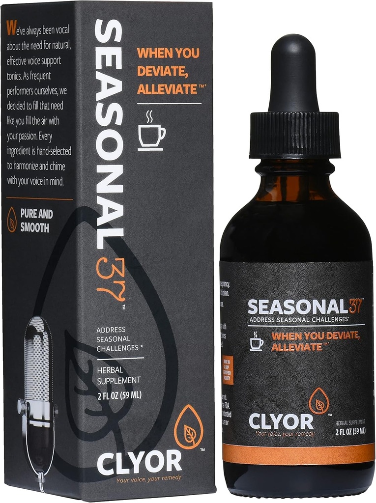 Seasonal37 - Herbal Cold Relief Remedy | All Immune Booster | לחתוך את הזמן הקר שלך בחצי.