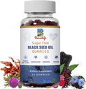 Black Seed Oil Gummies, Black Seed Oil, Sea Moss, Ashwagandha, Elderberry, Turmeric, ויטמין C, D, אבץ, אבקת שורש באט, תמיכה מערכת החיסון, Liver, Cardiovascular Health, Radiant Hair & Skin