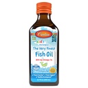 קרלסון - Kid's The Very Finest Fish Oil, 800 מ"ג אומגה 3s, Norwegian, Sustainably Sourced, Orange, 200 מ"ל
