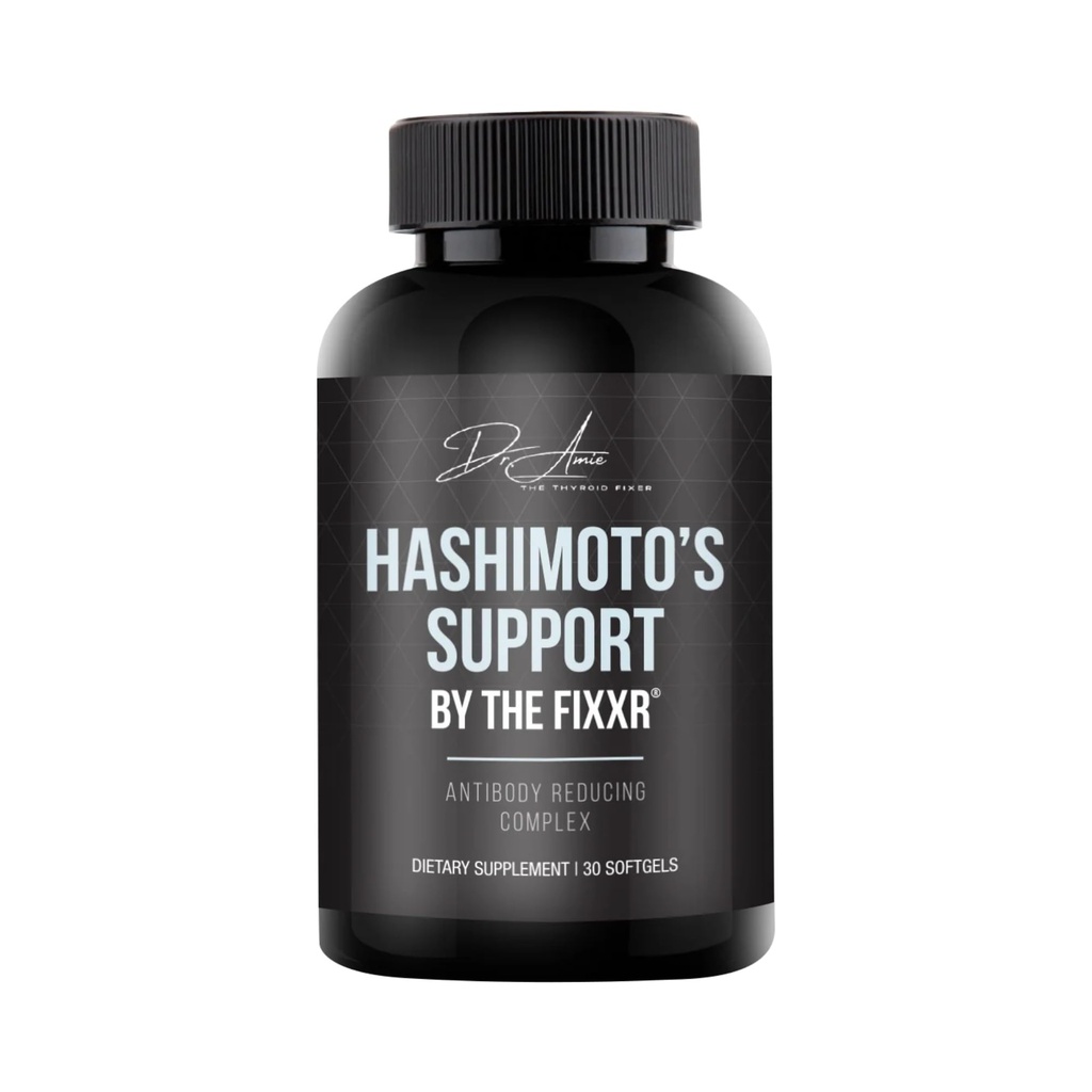 התמיכה של Hashimoto על ידי ד"ר Amie | Antibody Reducing Complex | 30 יום אספקה, 30 Softgels