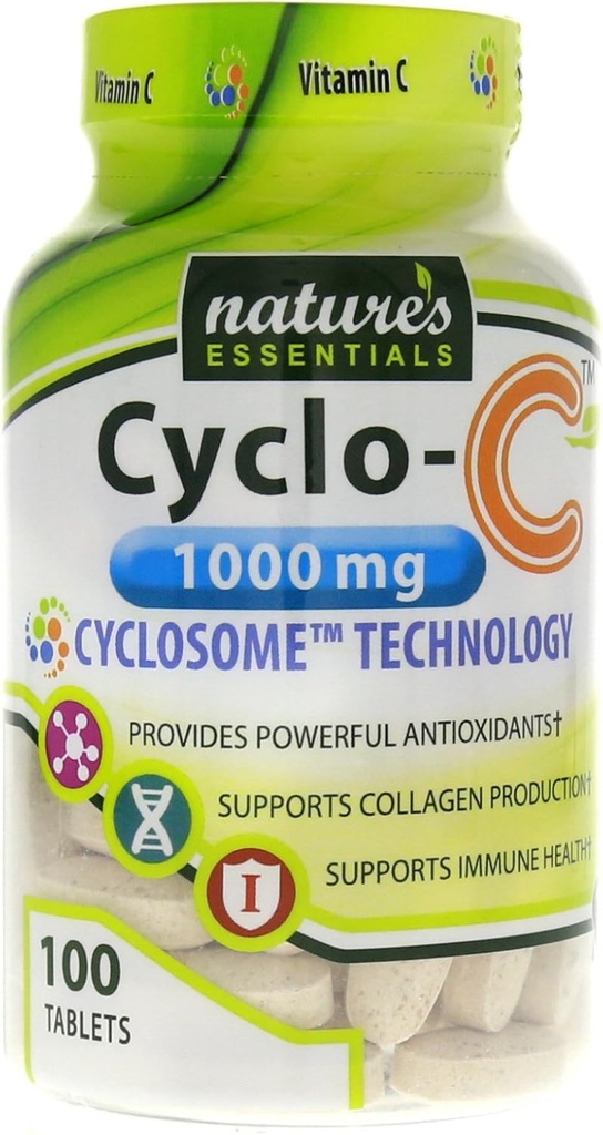 ויטמין C-C 1000 מ"ג | Bioflavonoids + Cyclodextrin | Advanced Cyclosome Liposomal Delivery
