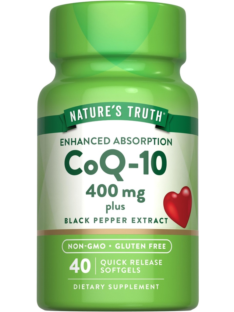 האמת של הטבע CoQ10 400 מ"ג | Softgels