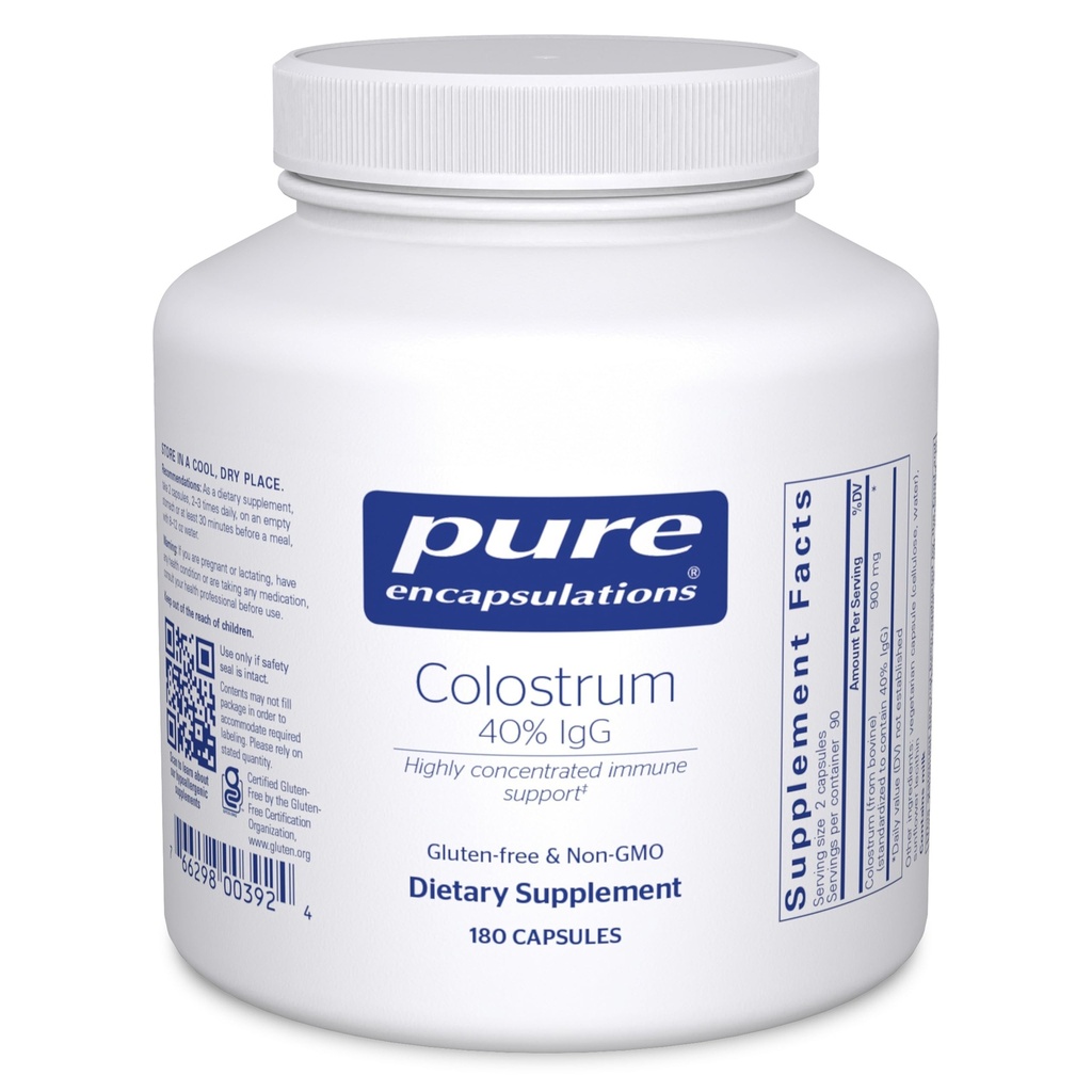 חידושים טהורים של קולוסטרום | 40% IgG High Concently Concentrated Immune Support