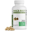 Bronson Maca Root Lepidium Meyenii non-GMO, 250 קפסולות צמחוניות
