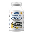 ANDREW LESSMAN Essential אומגה 3 Mint - 180 Softgels - Ultra-Pure, שמן אומגה 3 גבוה. DHA גבוה, No Stomach Upset, No Contaminants, No Mercury. קל ל-Swallow Softgels