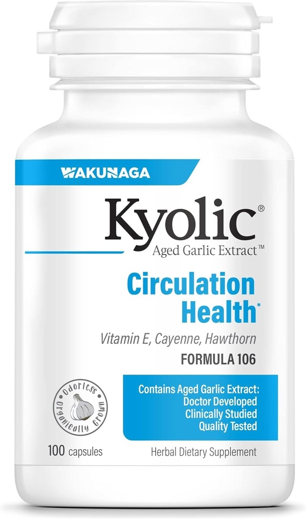 Kyolic Age Garlic Extractation 106, Circulation Health