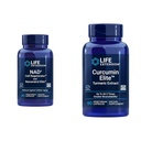 הרחבת החיים NAD+ תאים Regenerator ו- Resveratrol Elite, NIAgen Nicotinamide riboside & Curcumin Elite Turmeric Extract, מקדם תגובה דלקתית בריאה