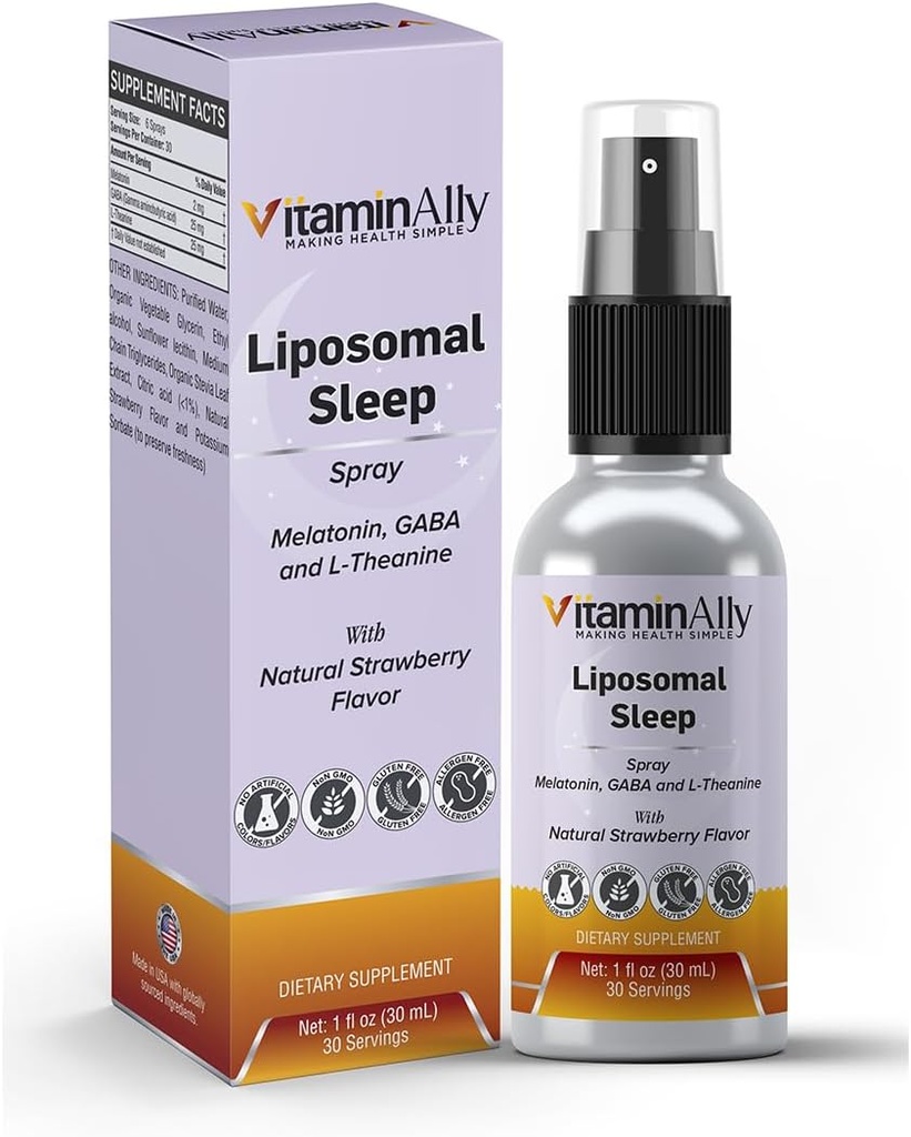 Liposomal נוזל שינה Spray | מרגיעה ותמיכה בשינה