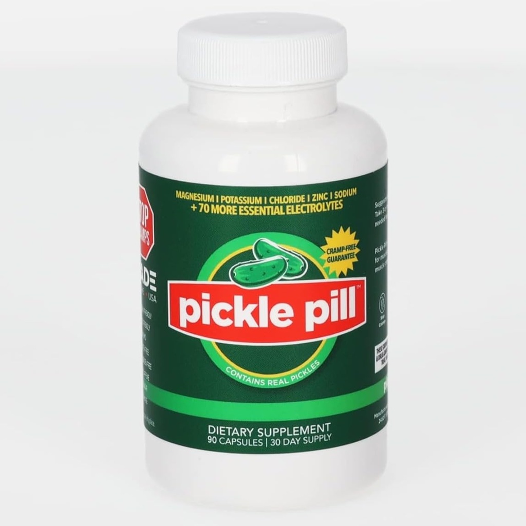 Cramp Defense, Rapid Muscle Recovery, Leg Cramps, No Pickle Juice Taste קפסולות, אבקת hydrtion אלקטרוליטית, מעכב שרירים עם ויטמין Magnesium, Potassium, ויטמין D3, 90 טבליות