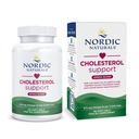 Nordic Naturals Cholesterol Support, Lemon - 60 Soft Gels - 975 אומגה 3 + Red Yeast Rice & CoQ10 - רגיל כולסטרול, תמיכה אנטי-חמצן - EPA & DHA - Non-GMO - 20 משרתות