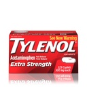 Tylenol תוספת Power Caplets עם 500 מ"ג Acetaminophen, כאב Reliever & Fever מופחת, 225 ct