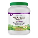 NaturVet - VitaPet בכיר ויטמינים ליום לכלבים מבוגרים - פלוס Glucosamine - ספקטרום מלא של ויטמינים ומינרלים - משופר עם Glucosamine עבור תמיכה משותפת - 365 זמן לשחרר טבליות