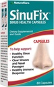 NaturalCare SinuFix כמוסות, מקדם תפקוד Sinus בריא, 60 הרוזן