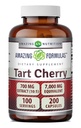 פורמולה מדהימה Tart Cherry לחלץ 700 Mg לחלץ (10:1) תוספת קפסולות לשרת | Equivalent to 7000 Mg | Non-GMO |ten Free | Made in USA (1 Pack | 200 Count)