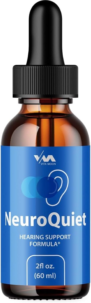 ( Pack) Neuro Quicket Drops - Neuro Quiet Advanced Formula Support, Cognitive Health, ו-Alllele, 1 חודשים אספקה