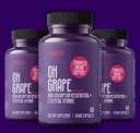 O Grape Resveratrol תוסף 525 מ"ג (60 קפסולות) | תמיכה פונקציונליות קוגניטיבית, Heart Health & Immune System