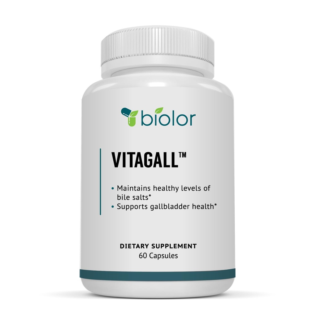 VitaGallTM The Best Gallbladder Health Supplement - Natural Gallbladder Cleanse with Chanca Piedra and Artichoke Extractation for Healthy Digest, Gallbladder & Liverr