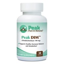 Peak Pure & Natural Peak DIM - תמיכה הורמונלי בריא ו- Estrogen Balance - תוסף תמיכה מטאבוליזם