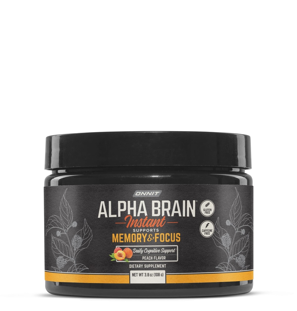 Alpha BRAIN - Peach (30 משרת Tub)