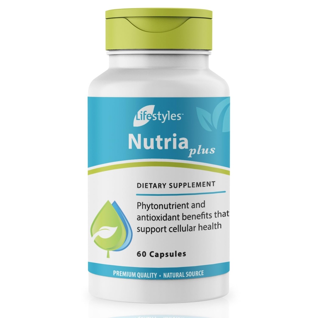 Lifestyles FoodsaPlus Antioxidant תוסף - Herbal Immune Support & Multivitamin עם Selenium, ויטמין C, תה ירוק, Garlic ועוד - מיוצר בקנדה - 60 קפסולות (pack of 1))