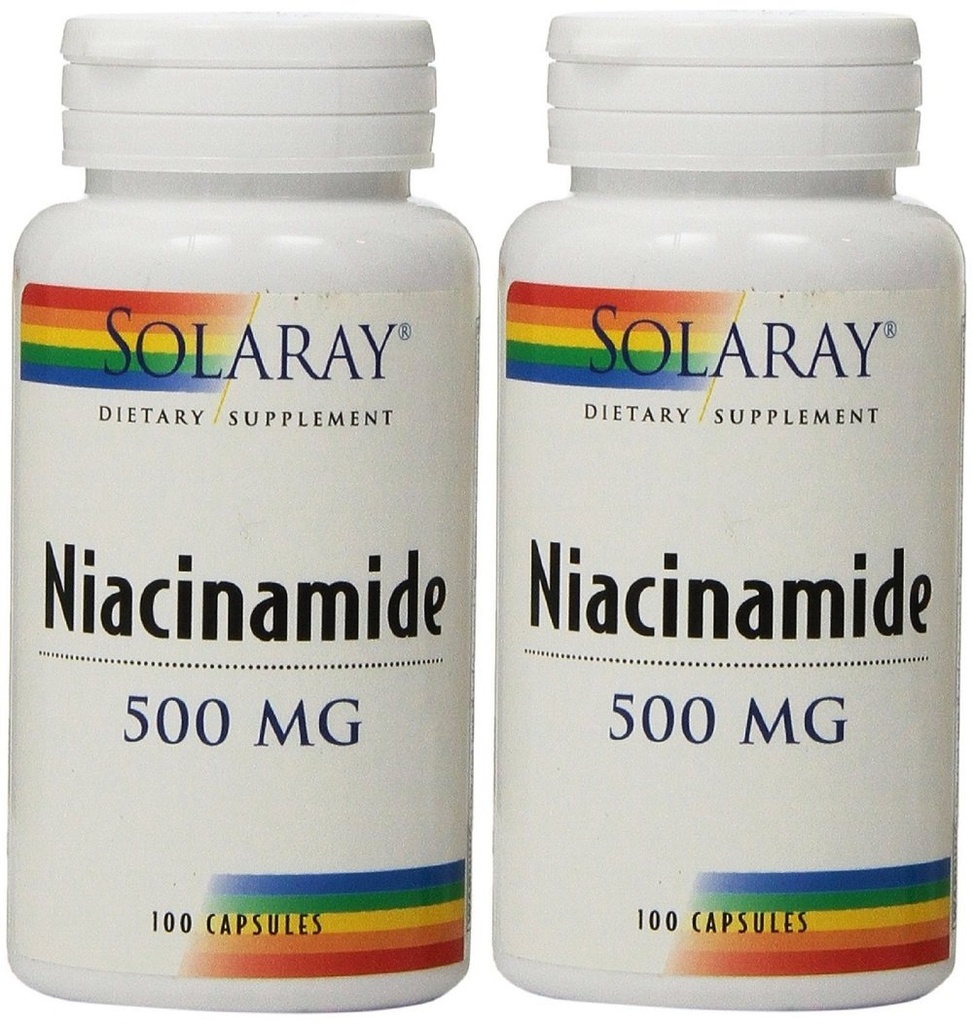 AEE Niacinamide 500 מ"ג סולוויי 100 VegCaps