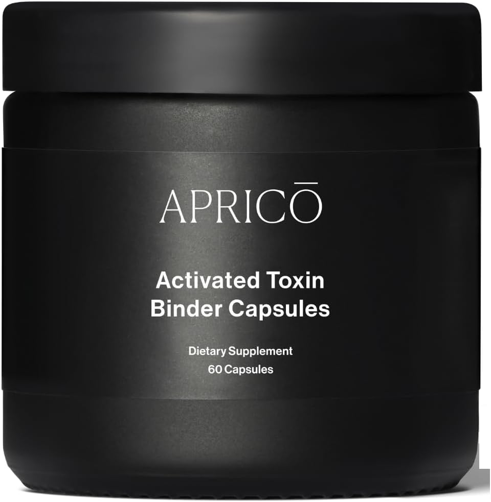 פרוסות טוצן Binder מופעלות עם Charcoal מופעל, Zeolite, Aloe Vera - Detox תמיכה (60 קפסולות)