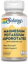Solaray Magnesium ו- Potassium Asporotates w/Bromelain, Healthy Electrolyte, השרירים, הלב והתאים תמיכה, 60 VegCaps