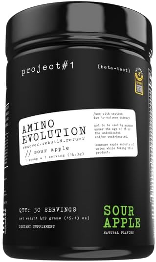 פרויקט #1 AminoEVolution: תמיכת שרירים ושיקום | BCAA's, EAA's, Electrolytes אבקה