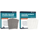 Silver Calcium Alginate Dressing (4 "x 4" 10 Pcs) +Calcium Alginate Dressing (4 "x 4" 10 Pcs)