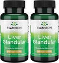 Swanson Liver Glandular 500 מיליגרם 60 קפסולות (2 Pack)