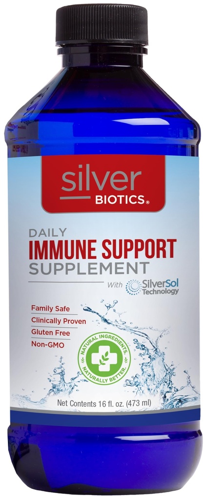Silver Biotics MultivalentSol Technology Ag4O4 10 PPM Immune Support