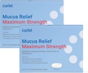 Curist Guaifenesin 1200 מ"ג Extended Release Mucus Relief כוח מקסימלי - 168 Count Bulk Extended Release Tablets - להפחית את Mucus Clear Communityestion (2 Pack of 84 טבליות)
