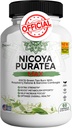 Nicoya PuraTea Max Green Tea Extract & Green Coffee Bean for Metabolism Support, Natural Energy Boost, Antioxidant-Rich תוסף - 60 קפסולות