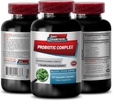 Probiotic Advanced בלגן מורכב - PROBIOTIC מורכב - מערכת העיכול בריאה, תוסף פרוביוטיים, פרוביוטיקה עם Enzyme העיכול, תוספי פרוביוטיים לבריאות Gut, 1 בקבוק 60 קפסולות