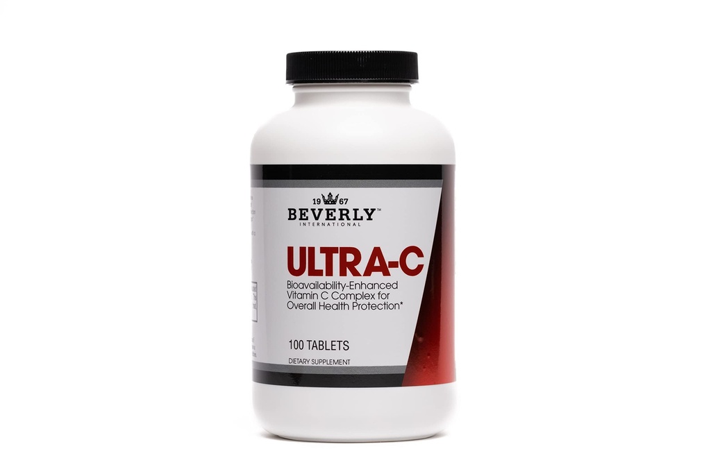 בוורלי אינטרנשיונל Ultra-C, 100 Sustained-Release ויטמין C Tabs. אידיאלי עבור בריאות כללית ושיקום. דירוג תרופות, Boost Your C