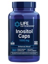 Life Extension Inositol Caps - 1000 מ"ג, Myo-Inositol - Mood Health, Well-Being, Metabolism בריאה, הורמון איזון - Gluten-Free, non-GMO, Vegetarian - 360 קפסולות
